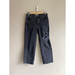 Madewell mid rise perfect vintage straight jeans
